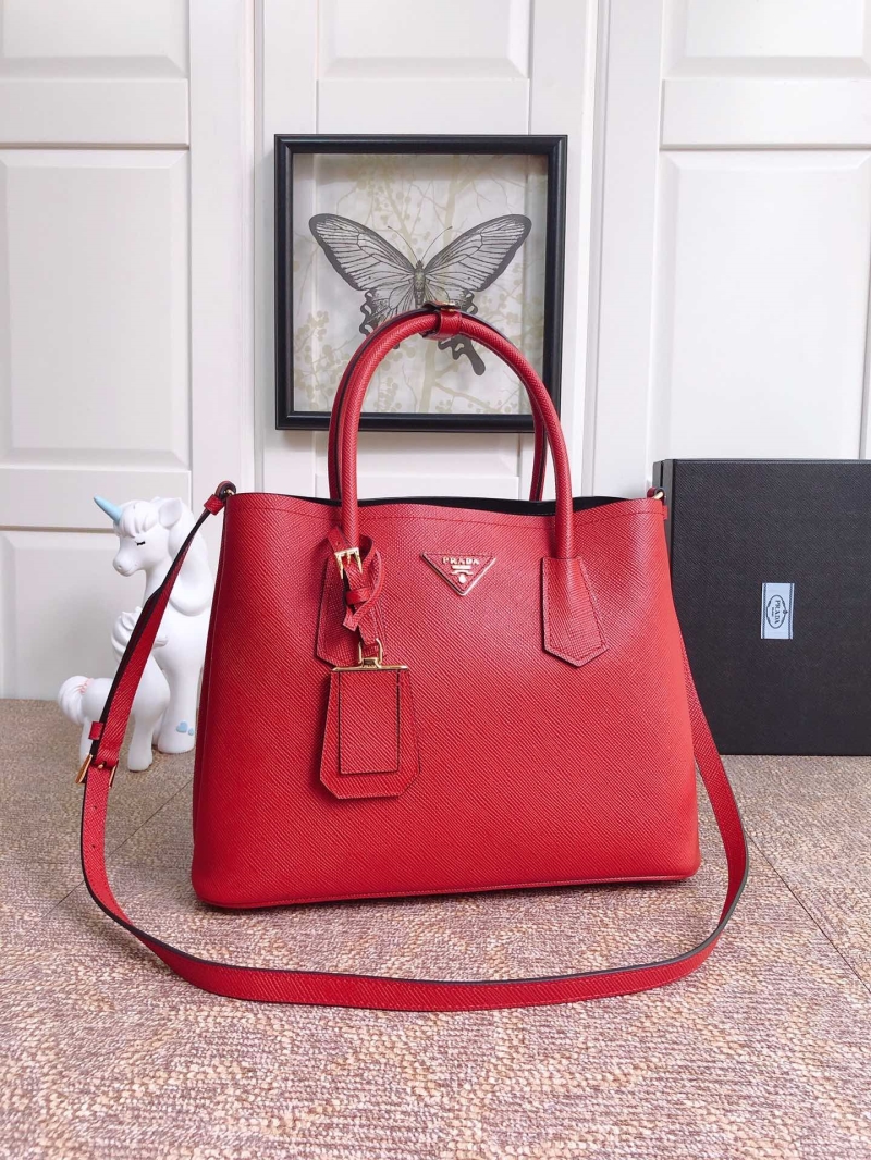 Pra*a top handle bags